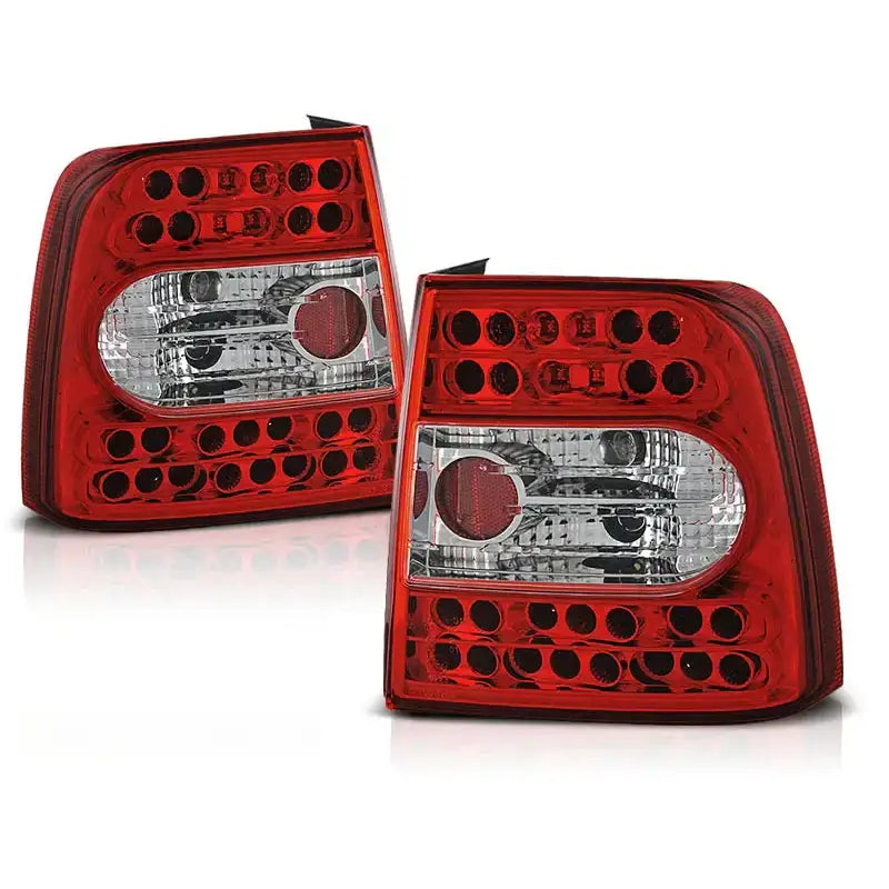 Baklykter Vw Passat B5 11.96-08.00 Sedan Red White Led