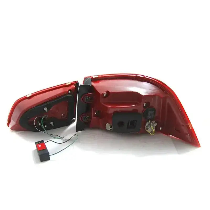 Baklykter Vw Passat B7 Variant 10.10-10.14 Red Smoke Led