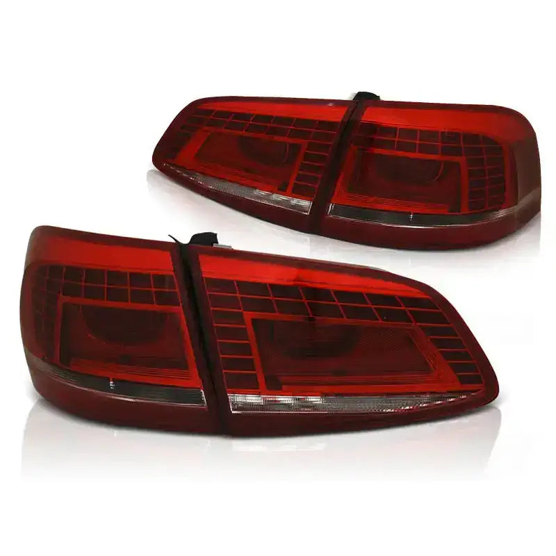 Baklykter Vw Passat B7 Variant 10.10-10.14 Red White Led