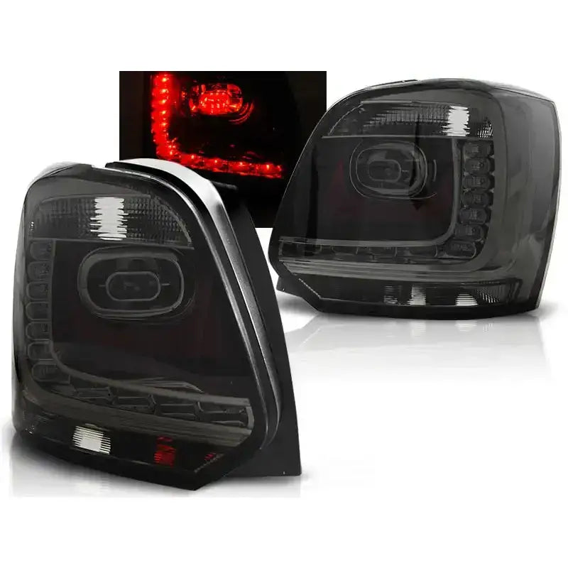 Baklykter Vw Polo 09-13 Smoke Led