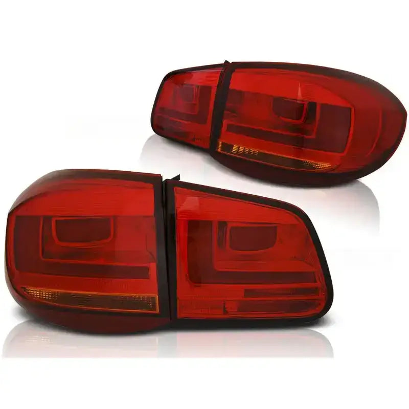 Baklykter Vw Tiguan 07-07.11 Red Led Bar