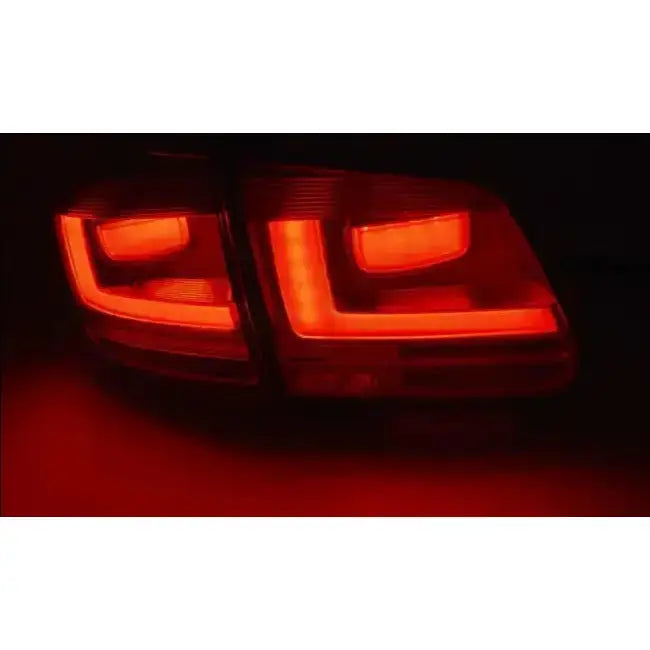 Baklykter Vw Tiguan 07-07.11 Red Smoke Led Bar
