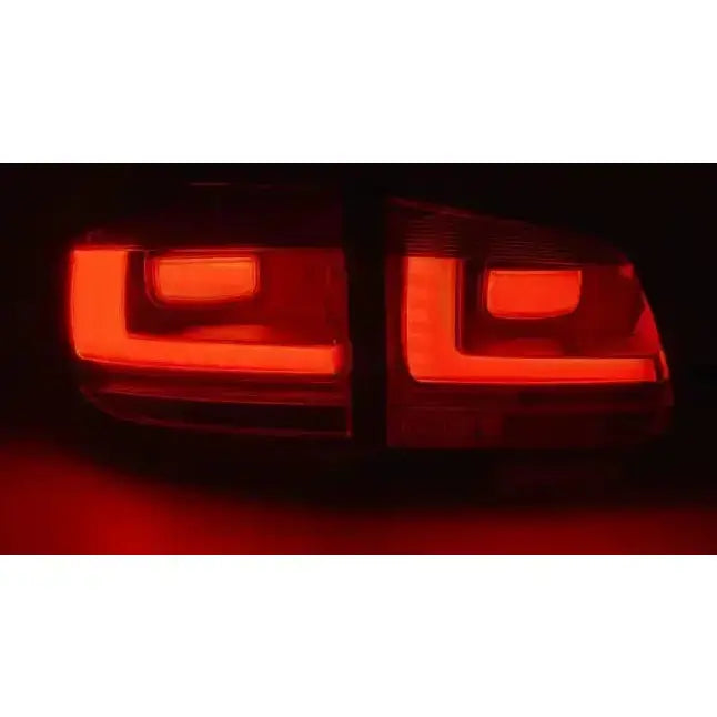 Baklykter Vw Tiguan 07-07.11 Red Smoke Led Bar