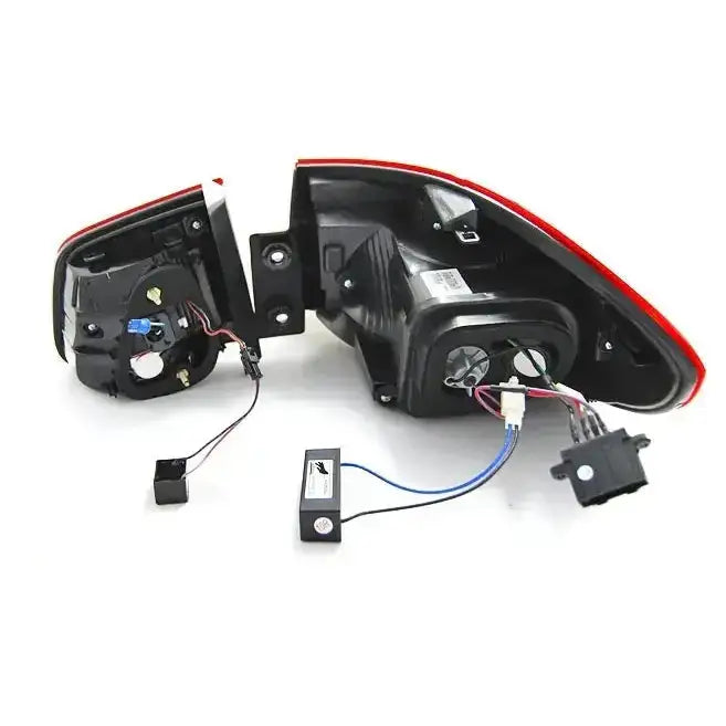 Baklykter Vw Tiguan 07-07.11 Red Smoke Led Bar
