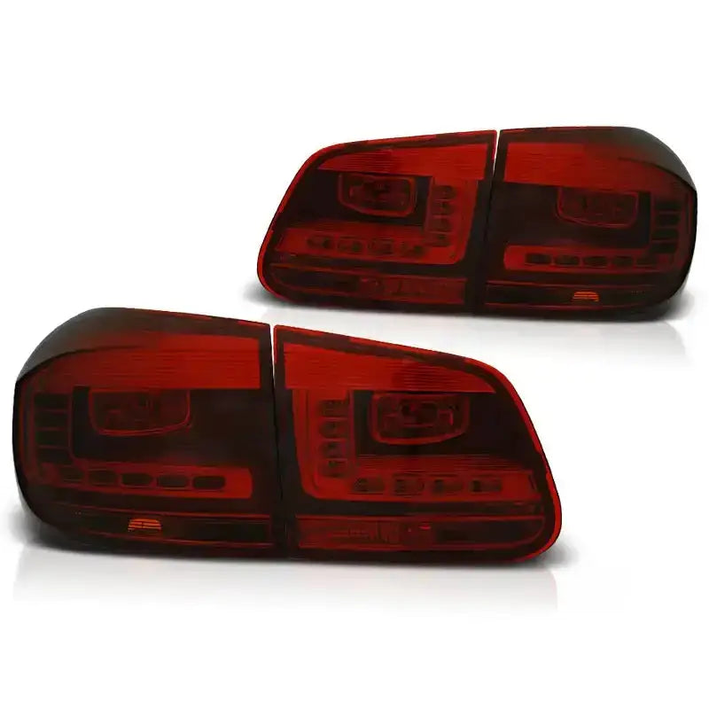 Baklykter Vw Tiguan 07.11-12.15 Red Smoke Led
