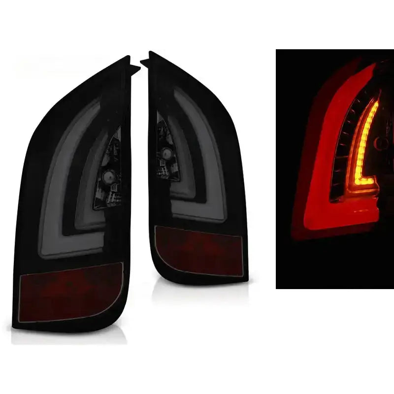 Baklykter Vw Up! 3.11- / Skoda Citigo 12.11- Smoke Black Led Bar