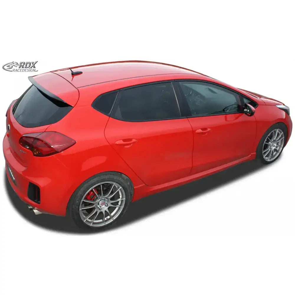 Bakrutespoiler Kia Ceed 12-18 Jd med Gt