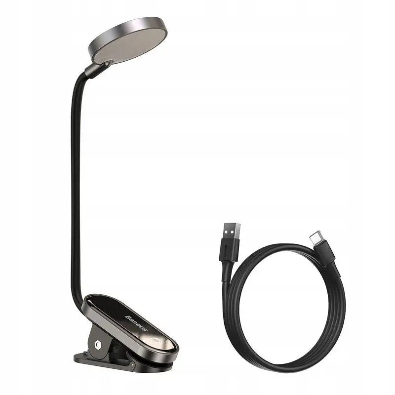 Baseus Comfort Reading Skrivebordslampe med Klemme Grå