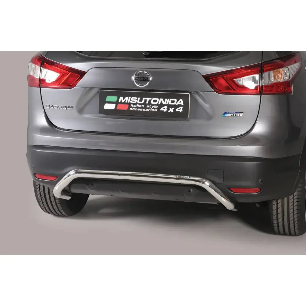 Beskyttelse Rør Bakre Inox Nissan Qashqai 2014-2016