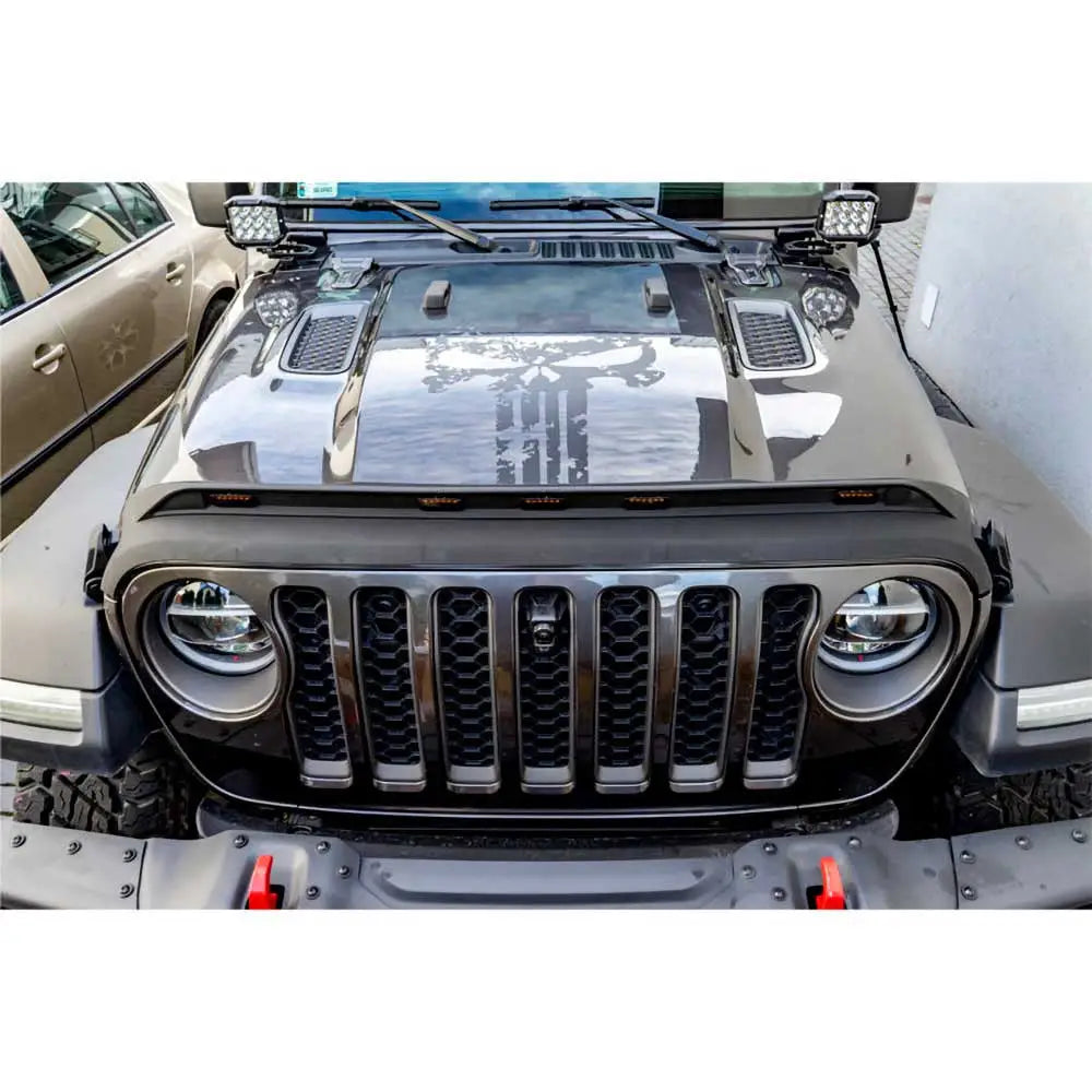 Beskyttelsesdeksel for Fronten av Jeep Wrangler Jl 2 d 18-
