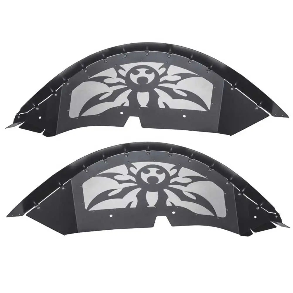 Beskyttelsessett for Indre Skjermbuer i Svart - Jeep Wrangler Jl 4xe 21-