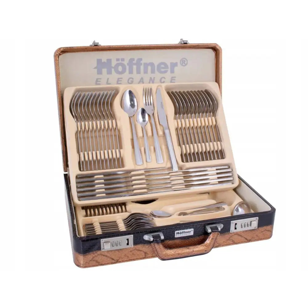Bestikksett i Koffert 72 Deler Sateng Finish for 12 Personer Hf2660s