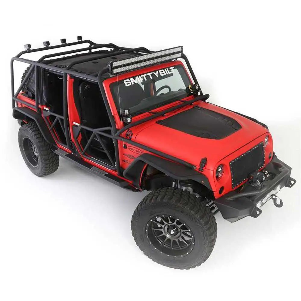 Bil Klatrebur Smittybilt Xrc Exoskeleton - Jeep Wrangler Jk 4 d 07-18
