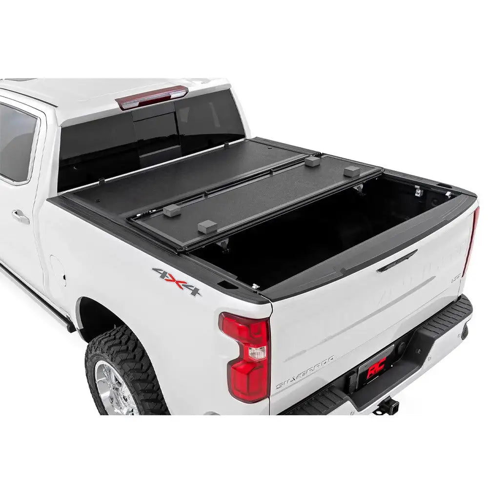 Bil Plan og Utstyr Paki Tri-fold Rough Country - Gmc Sierra 1500 14-19