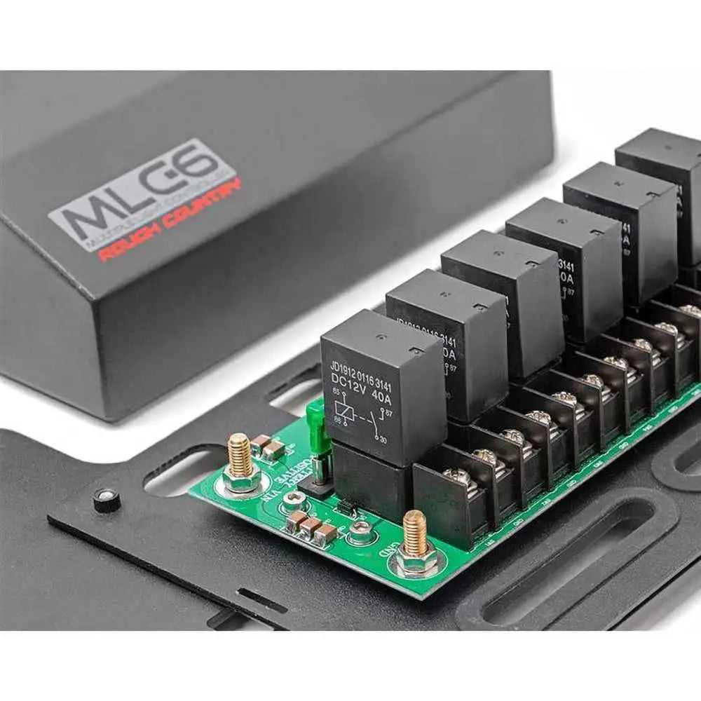 Bilens Eksteriørbelysningskontroller Mlc6 Rough Country - Jeep Wrangler Jk 4 d 07-18