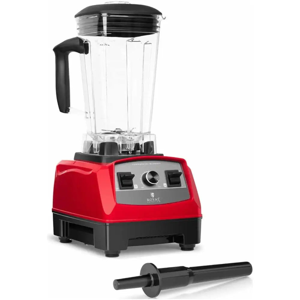 Blender med Krus og Lokk 32000 Rpm 1500 w - Rød