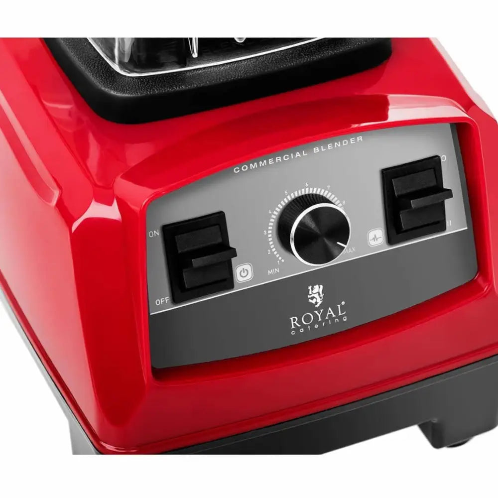 Blender med Krus og Lokk 32000 Rpm 1500 w - Rød