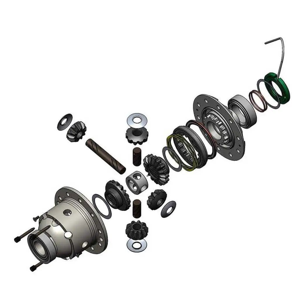 Blokkering av Differensial Foran Dana 30 Ratio 3.73 Arb - Jeep Wrangler Tj 97-06