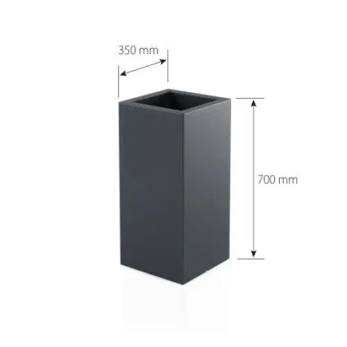 Blomsterpotte Tower Pot Lime (med Indre Hylle + Vann Drenering)