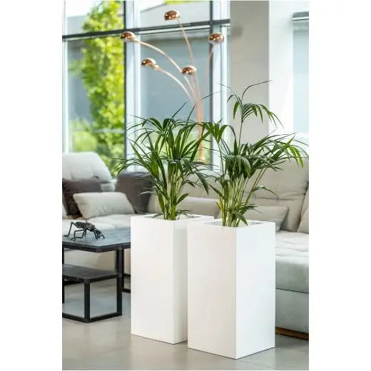Blomsterpotte Tower Pot Lime (med Indre Hylle + Vann Drenering)