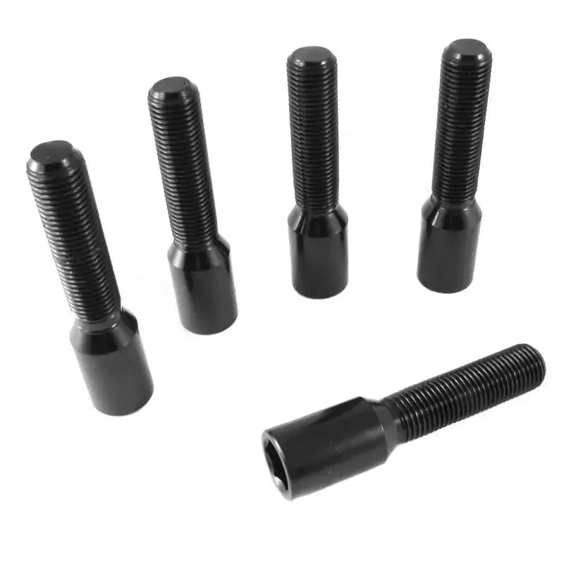 Bolter Lange Svart 14x1,5 + Nøkkel