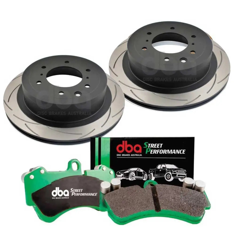 Bremse Sett bak Dba T2 Street Performance - Mitsubishi Pajero 06-21