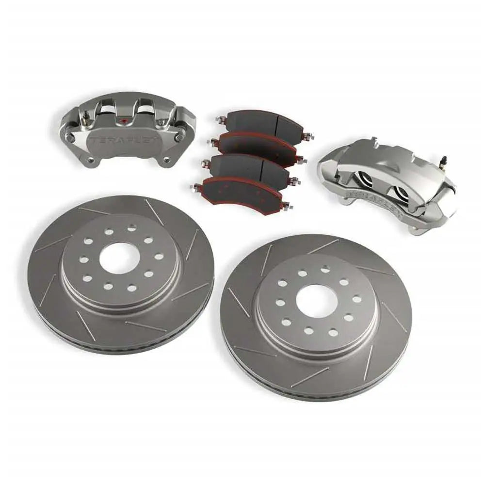 Bremsekit med Hullborede Skiver Foran Teraflex - Jeep Wrangler Jk 2 d 07-18
