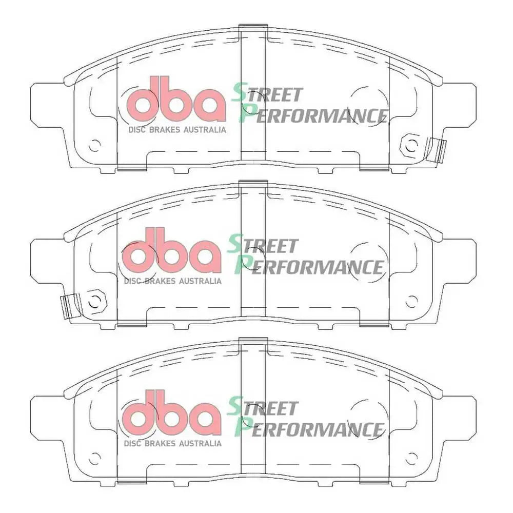 Bremsekitt Foran Dba T2 Street Performance - Mitsubishi L200 06-19
