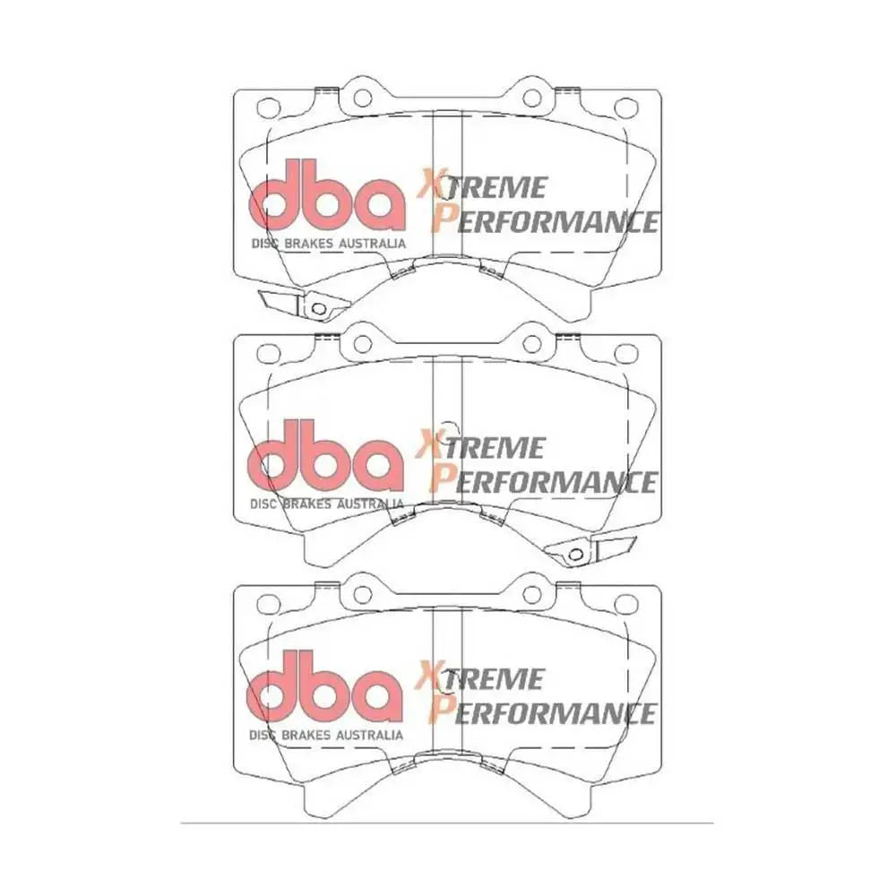 Bremseklosser Foran Dba Xs 4000 Street Performance - Toyota Land Cruiser J20 12-21