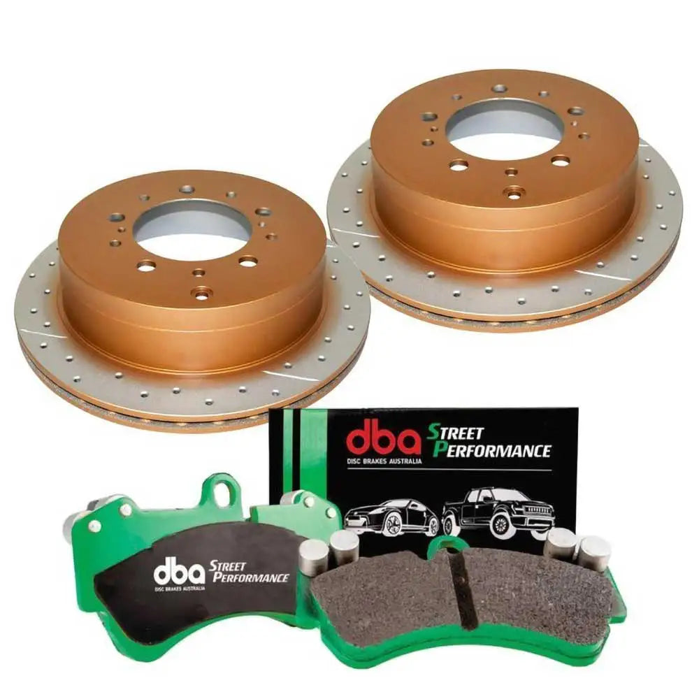 Bremsesett bak Dba X-gold Street Performance - Toyota Tundra 14-21