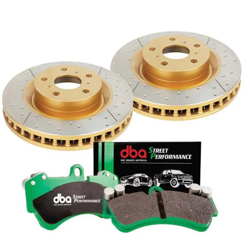 Bremsesett for Toyota Land Cruiser J10 98-07 Dba X-gold Street Performance