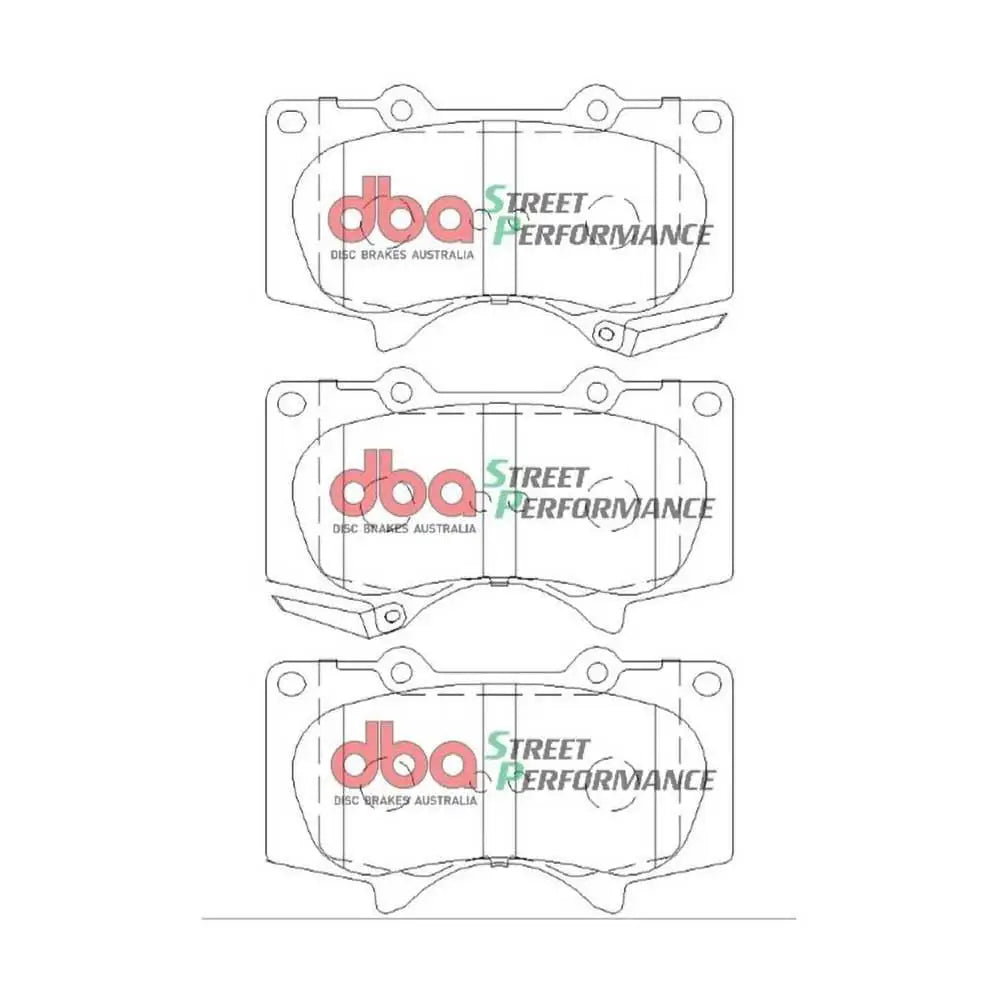 Bremsesett Foran Dba T2 Street Performance - Toyota Fj Cruiser 11-23