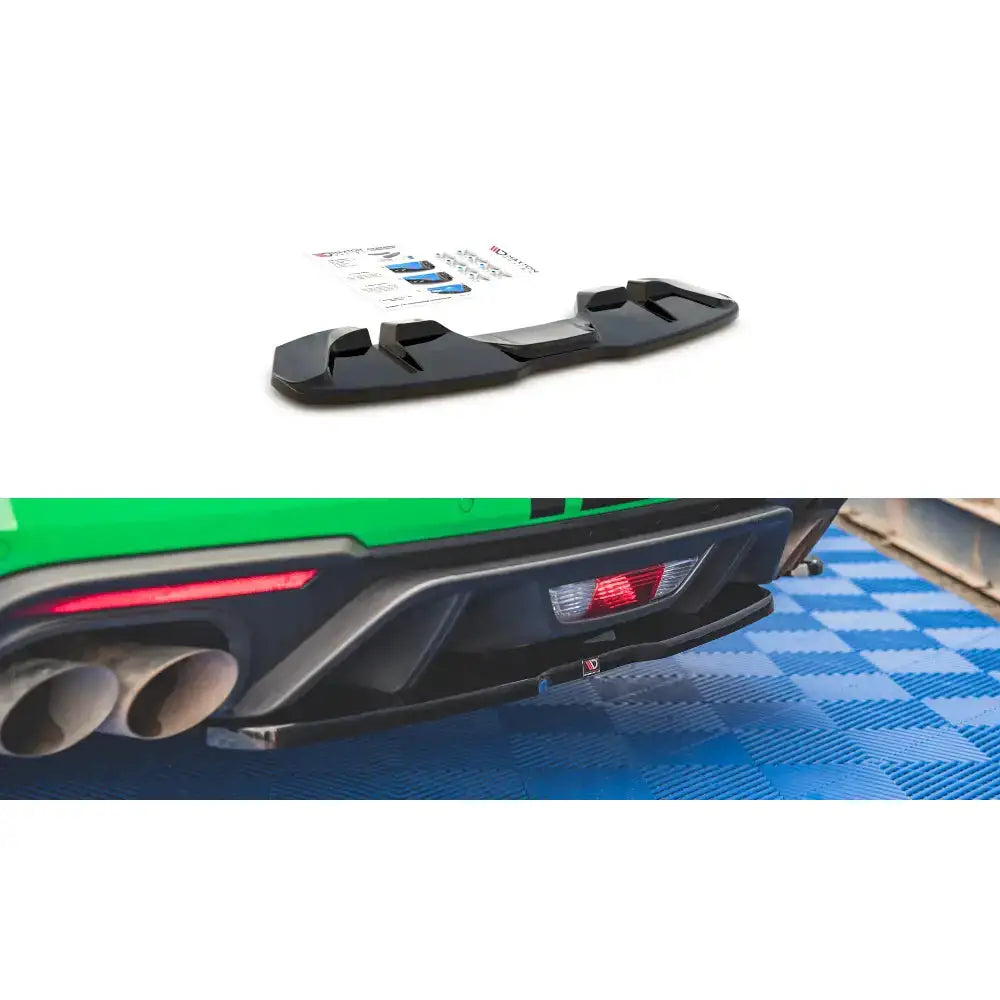 Central Rear Splitter Ford Mustang Gt Mk6 Facelift