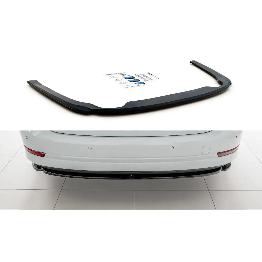 Central Rear Splitter Skoda Octavia Mk4