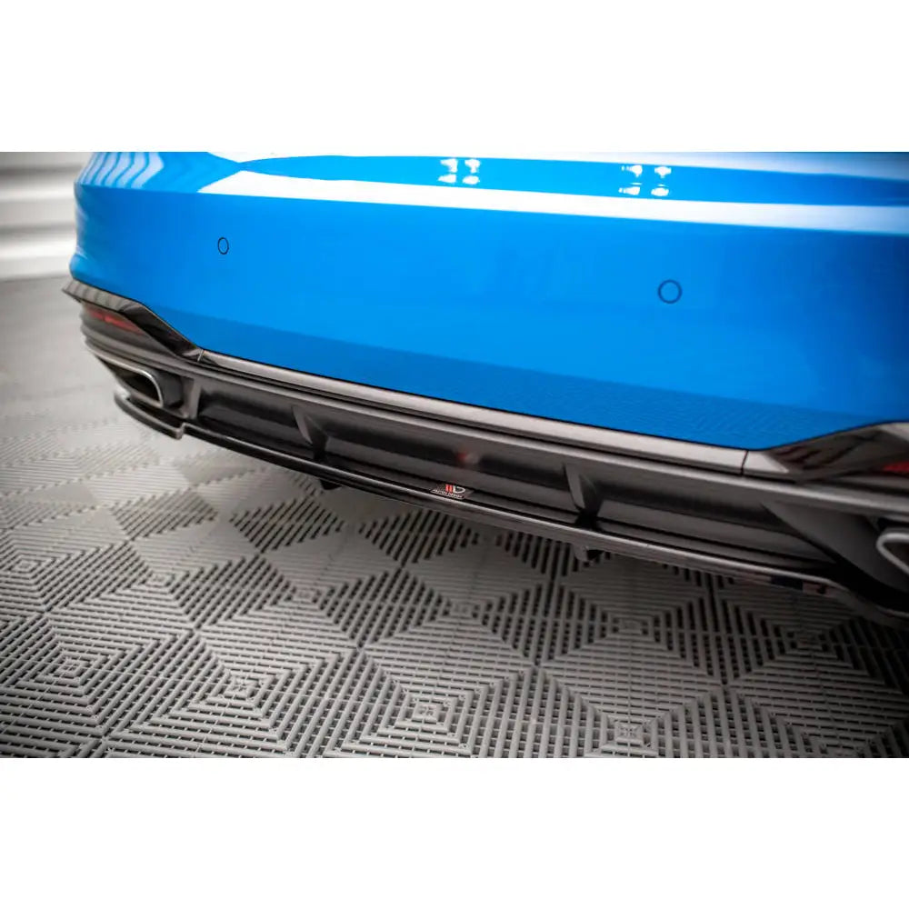 Central Rear Splitter (with Vertical Bars) Audi A5 S-line F5 Facelift