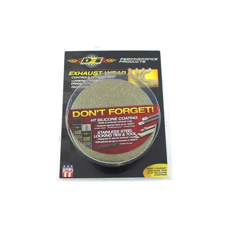 Cool-tape Exhaust Heat Wrap 50mm x 30m Tan