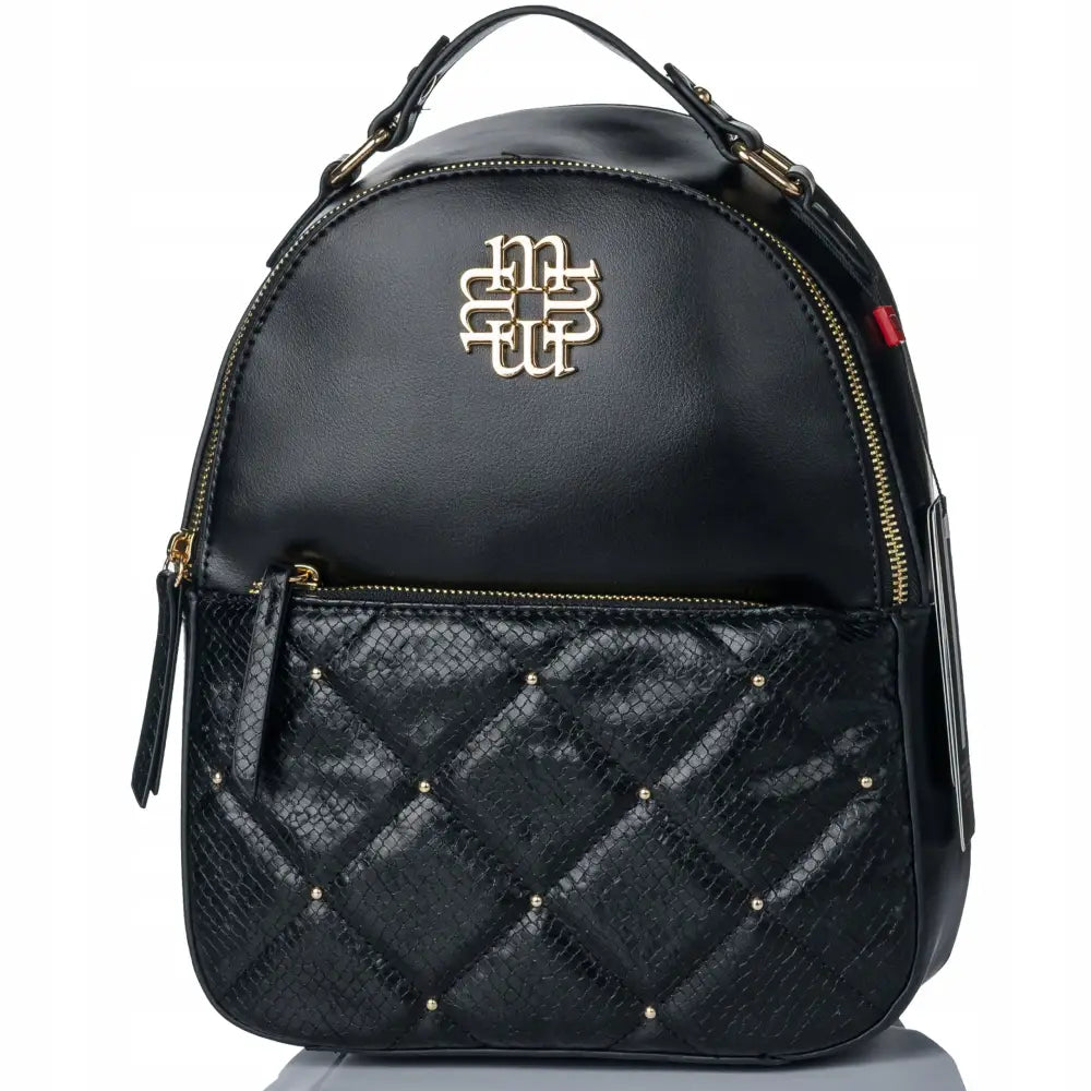 Dame Ryggsekk Monnari Urban Svart Logo
