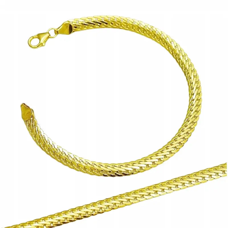 Armbånd Dame 585 Gullarmbånd med Charms 19 Cm