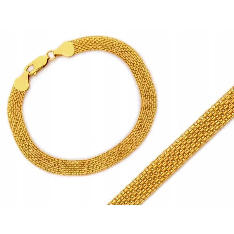 Armbånd Dame i 585 Gull med Charms - 20,50 Cm