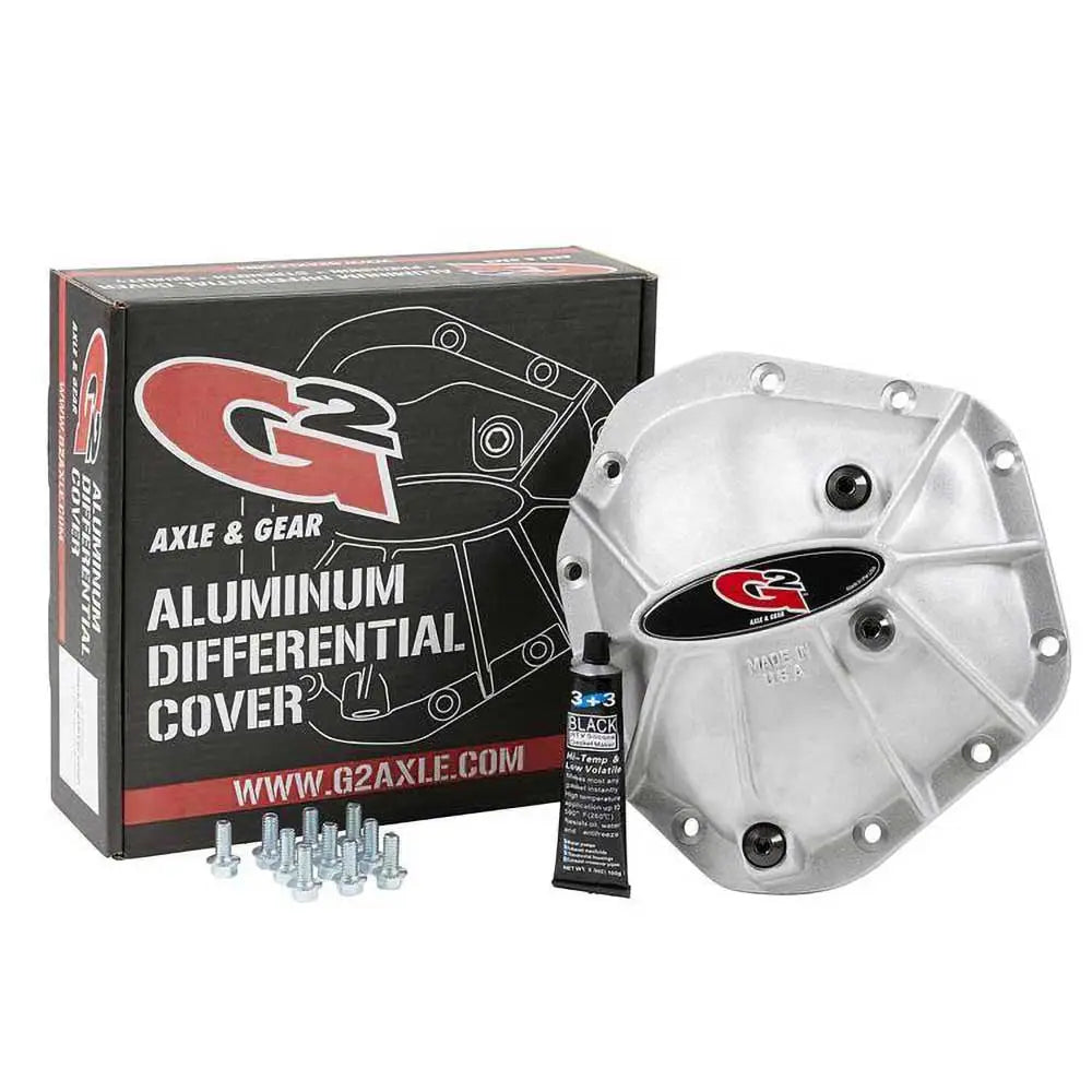 Deksel for Drivaksel Dana 60 G-2 Heavy Duty Aluminium - Jeep Wrangler Jk 4 d 07-18