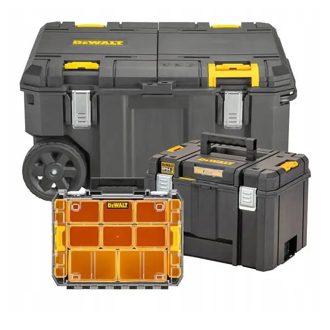 Dewalt Stort Tstak Koffert 2 Spor Skuffer Hjul