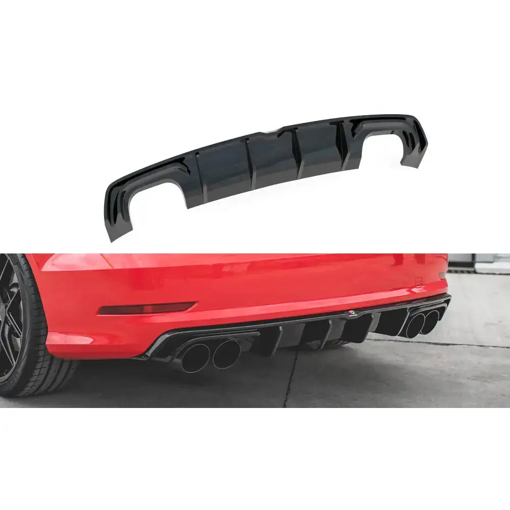 Diffuser Audi S3 Sedan 8v 13-16