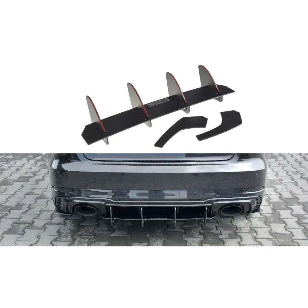 Diffuser bak V.1 Audi Rs3 8v Fl Sportback