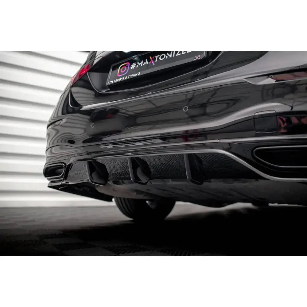 Diffuser Mercedes S-klasse W223 20- Amg-line - Central Rear Splitter