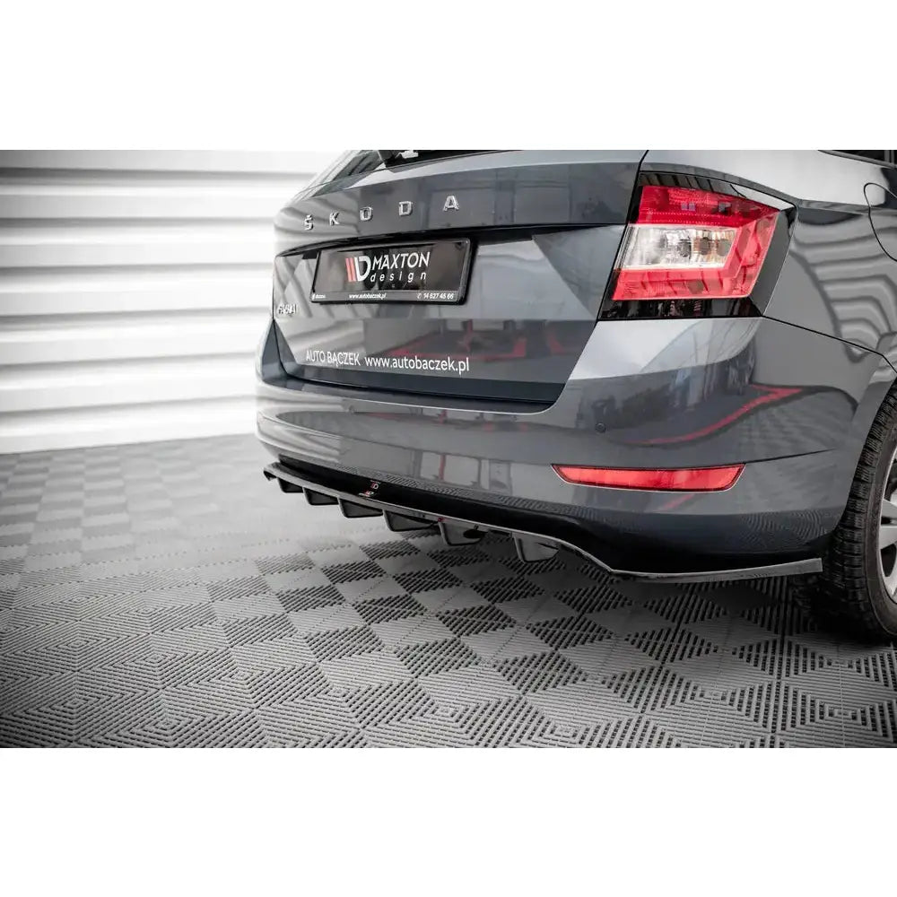 Diffuser Skoda Fabia Combi Mk3 Facelift 19-