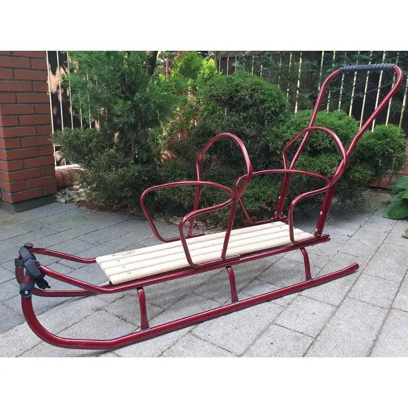 Dobbel Tandem Akebrett Premium + skyvestang + madrasse + belter