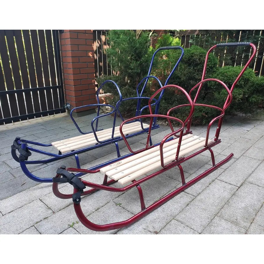 Dobbel Tandem Akebrett Premium + skyvestang + madrasse + belter