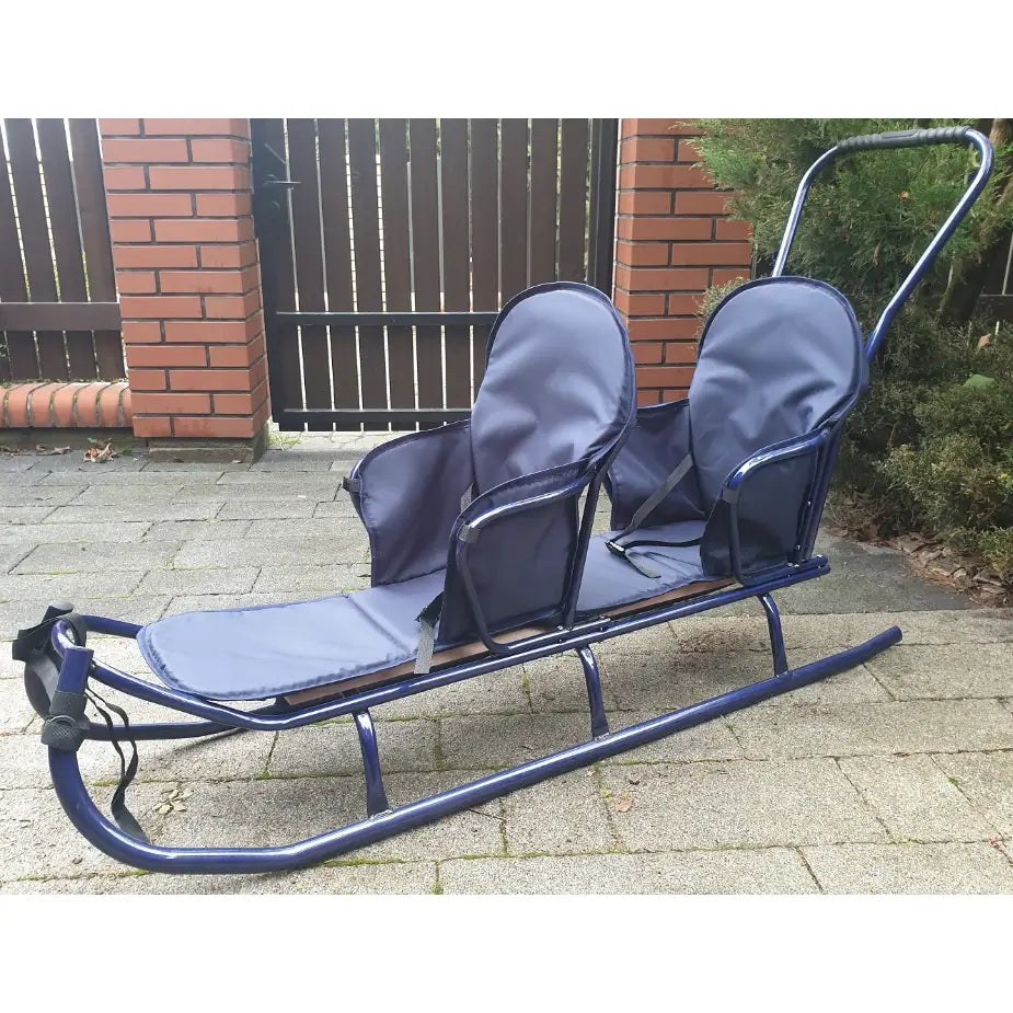 Dobbel Tandem Akebrett Premium + skyvestang + madrasse + belter
