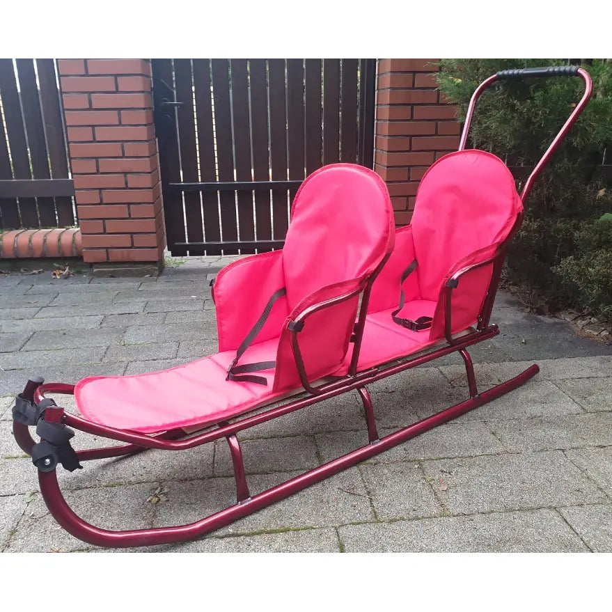 Dobbel Tandem Akebrett Premium + skyvestang + madrasse + belter