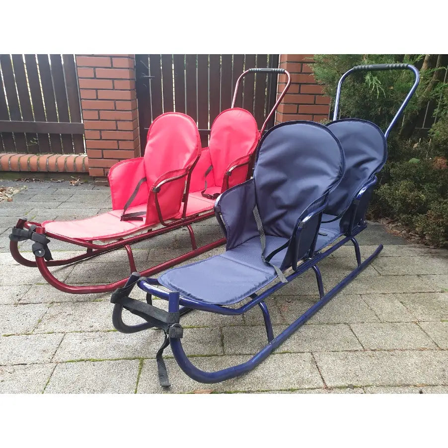 Dobbel Tandem Akebrett Premium + skyvestang + madrasse + belter